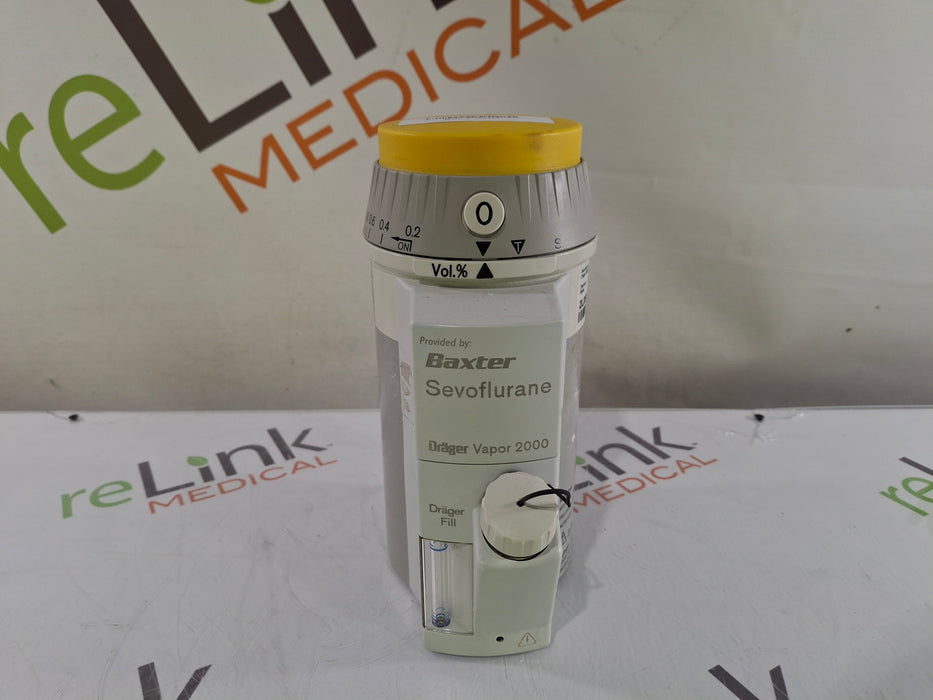 Draeger Medical Vapor 2000 Sevoflurane Vaporizer