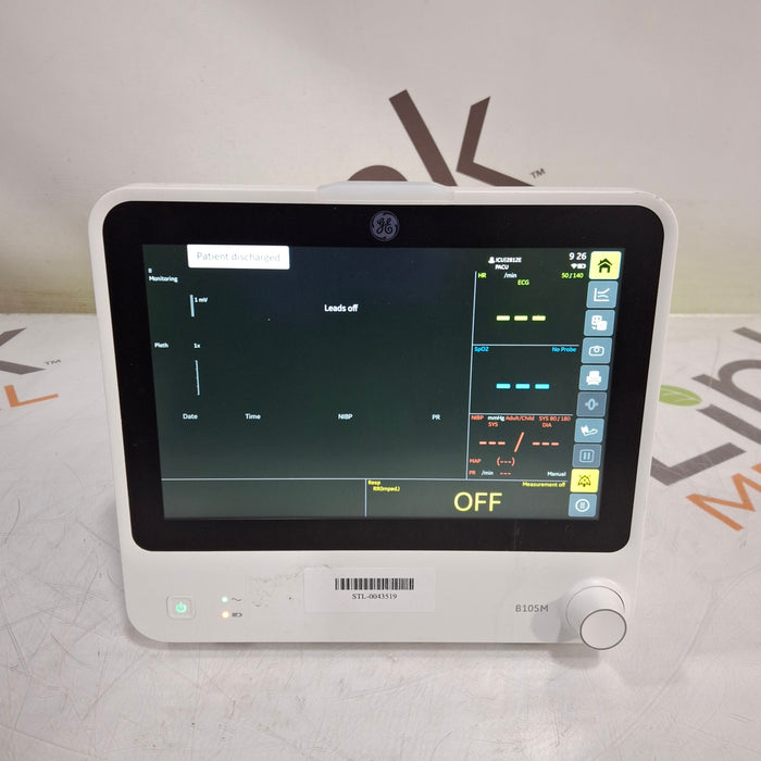 GE Healthcare B105M Patient Monitor