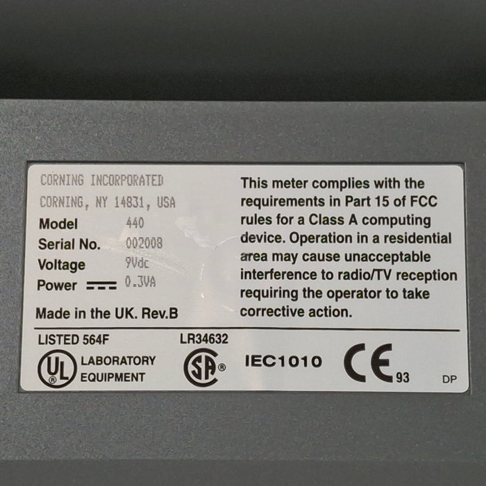 Corning Incorporated 440 pH Meter