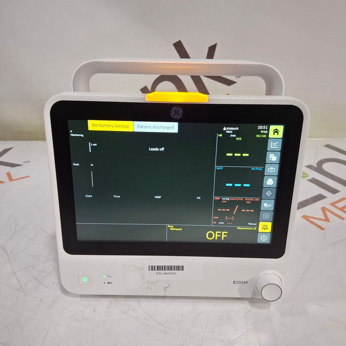 GE Healthcare B105M Patient Monitor