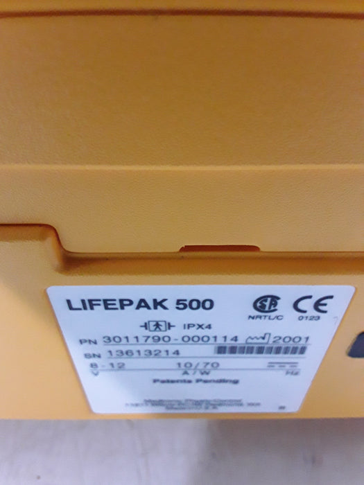 Medtronic Physio Control LifePak 500 AED