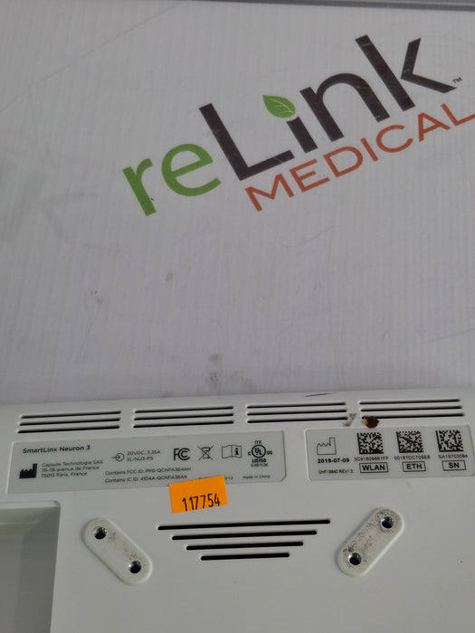 Smartlinx Inc Capsule Technologies Neuron 3 Monitor