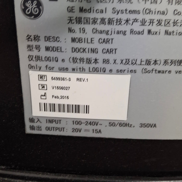 GE Healthcare NextGen Logiq e Ultrasound