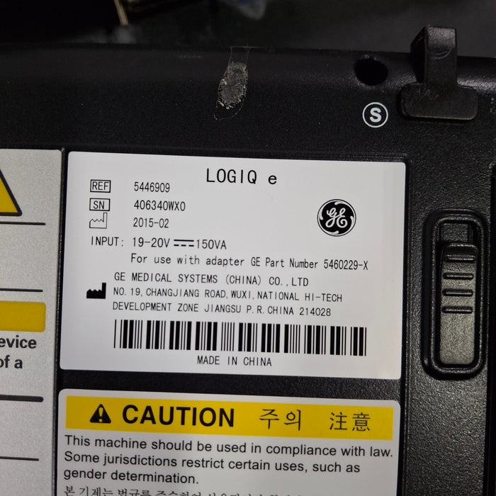 GE Healthcare NextGen Logiq e Ultrasound