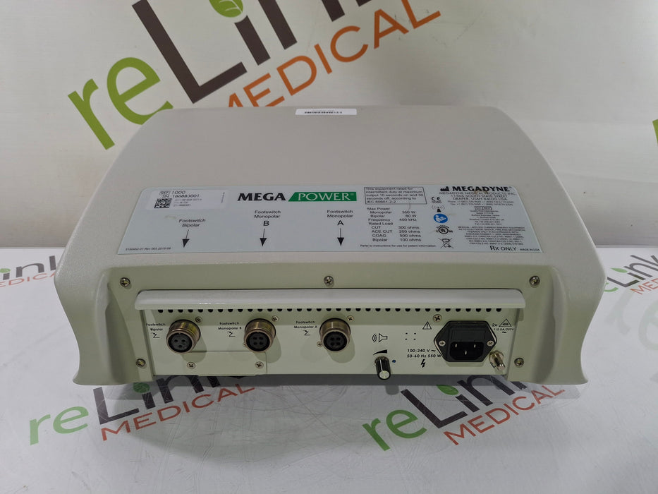 Megadyne Mega Power Electrosurgical Unit
