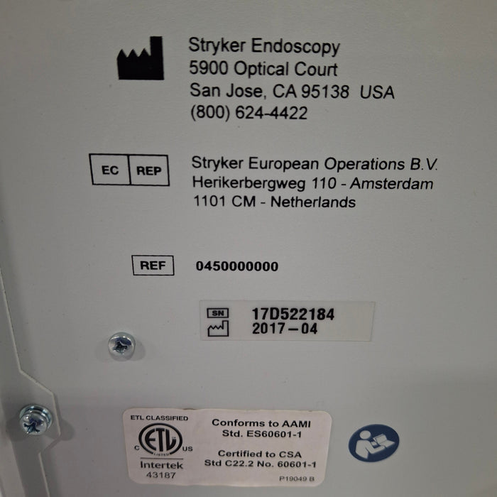 Stryker Crossflow Integrated Arthroscopy Pump