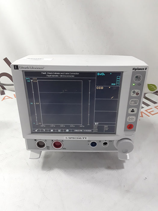 Edwards Lifesciences Vigilance II Patient Monitor