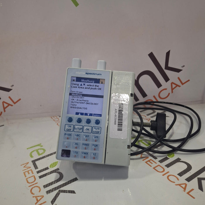 Baxter Sigma Spectrum 6.05.14 with A/B/G/N Battery Infusion Pump