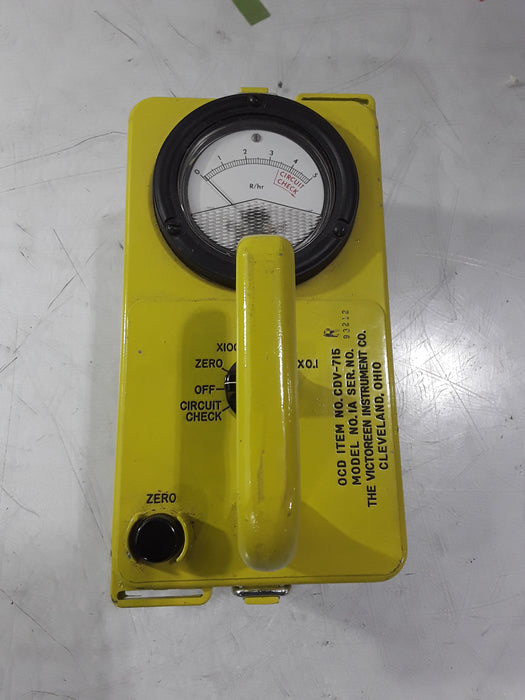 Victoreen CDV-715 1A Radiation Detector