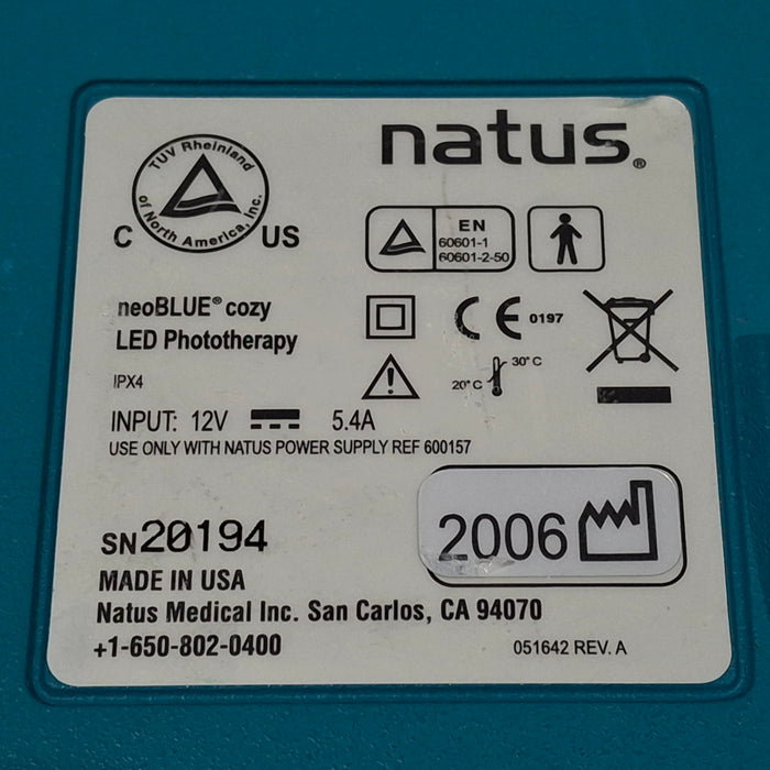 Natus NeoBlue Cozy LED Phototherapy System