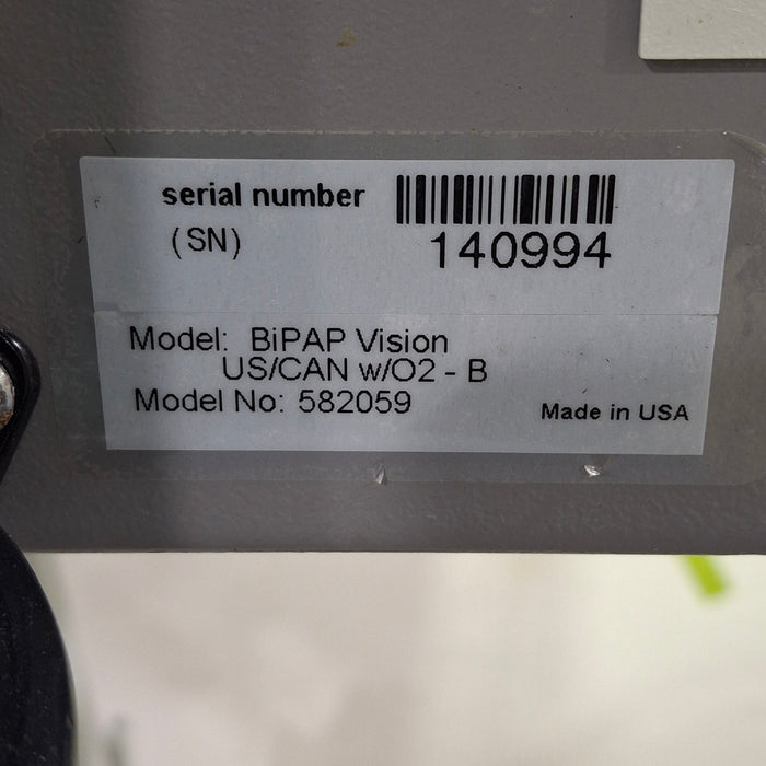 Respironics BiPAP Vision Ventilator