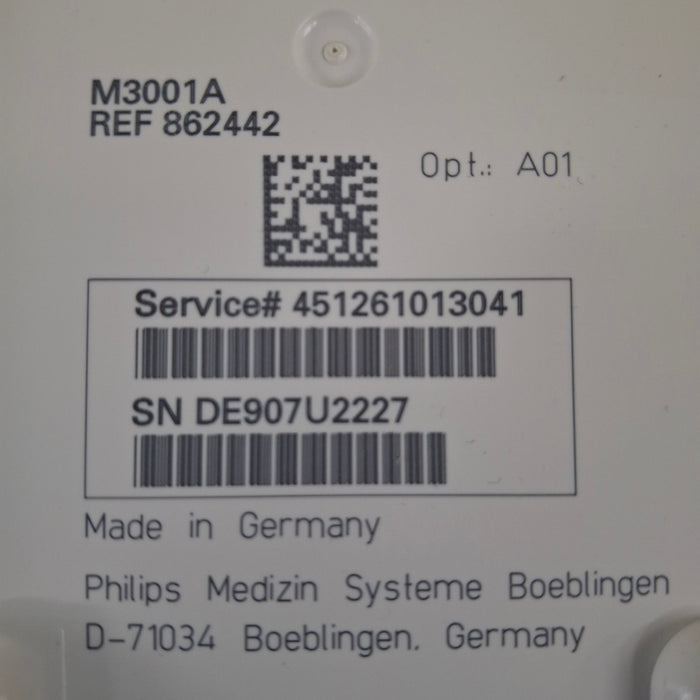 Philips M3001A-A01 Fast SpO2, NIBP, ECG MMS Module