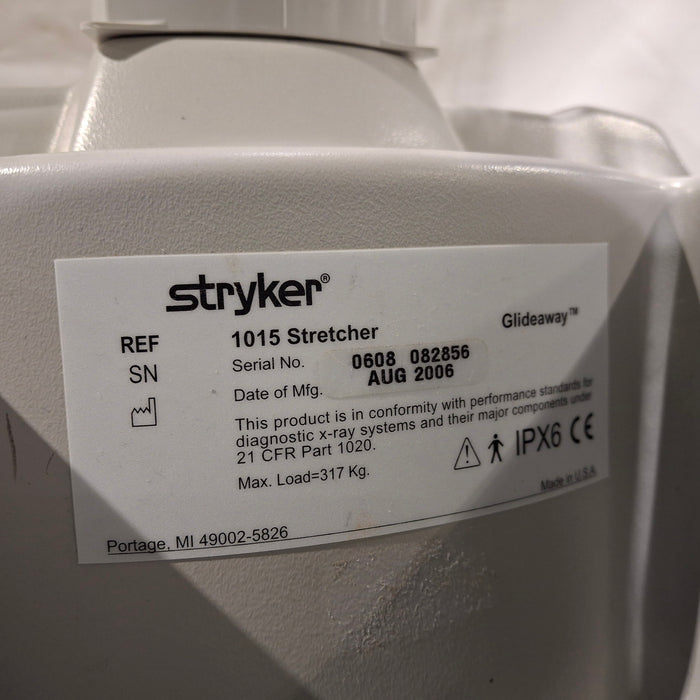Stryker 1015 Big Wheel Glideaway Stretcher