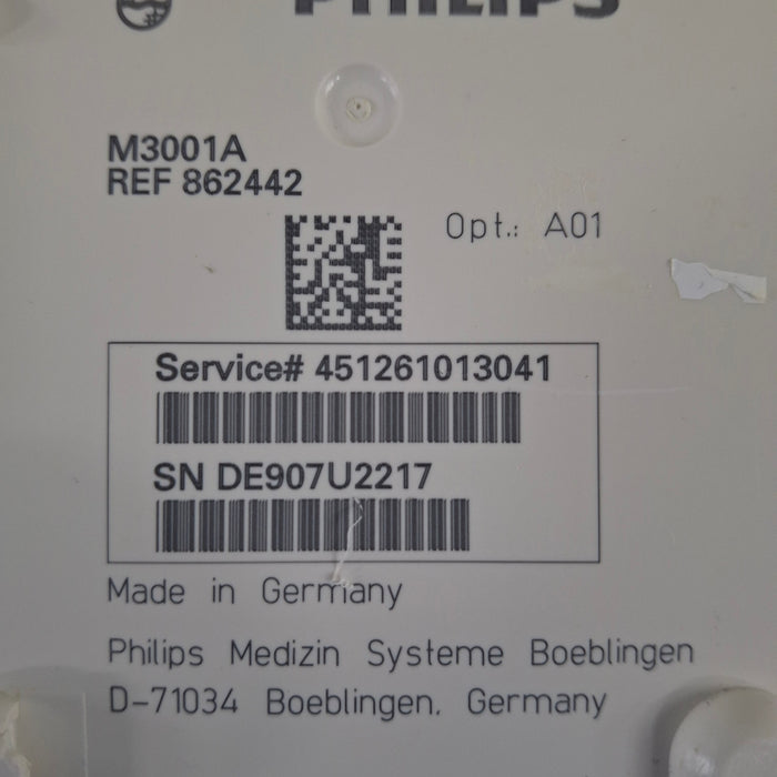 Philips M3001A-A01 Fast SpO2, NIBP, ECG MMS Module
