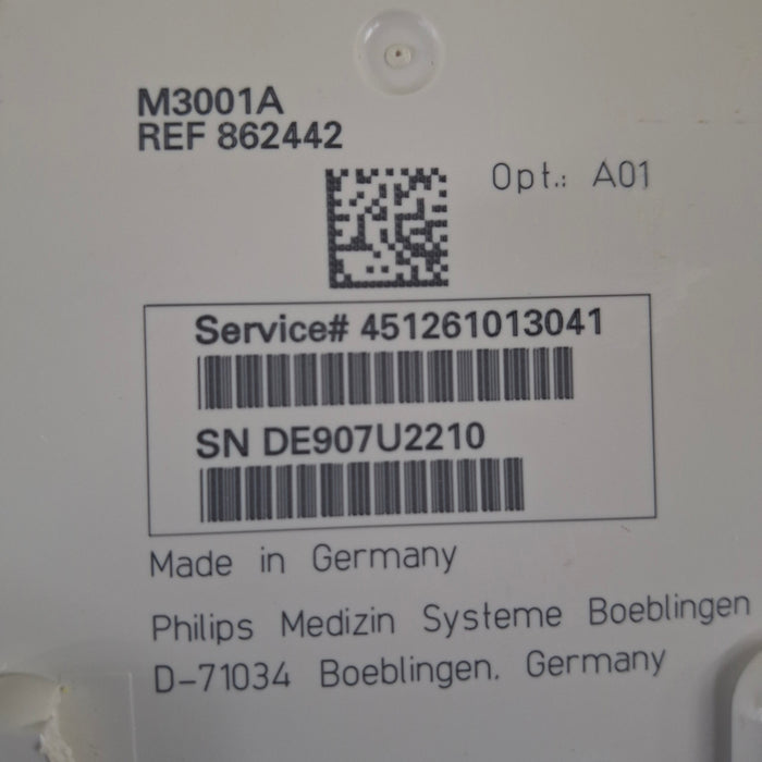 Philips M3001A-A01 Fast SpO2, NIBP, ECG MMS Module