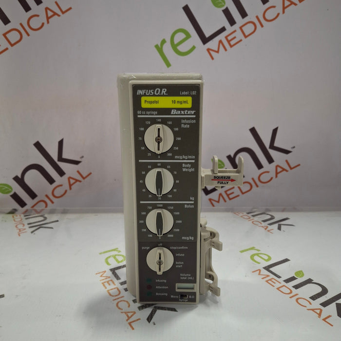 Baxter InfusOR Infusion Pump