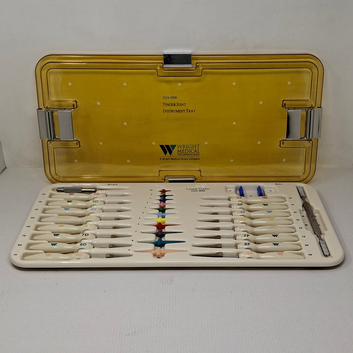 Wright Medical Technology, Inc. 2424 Finger Joint Instrument Tray