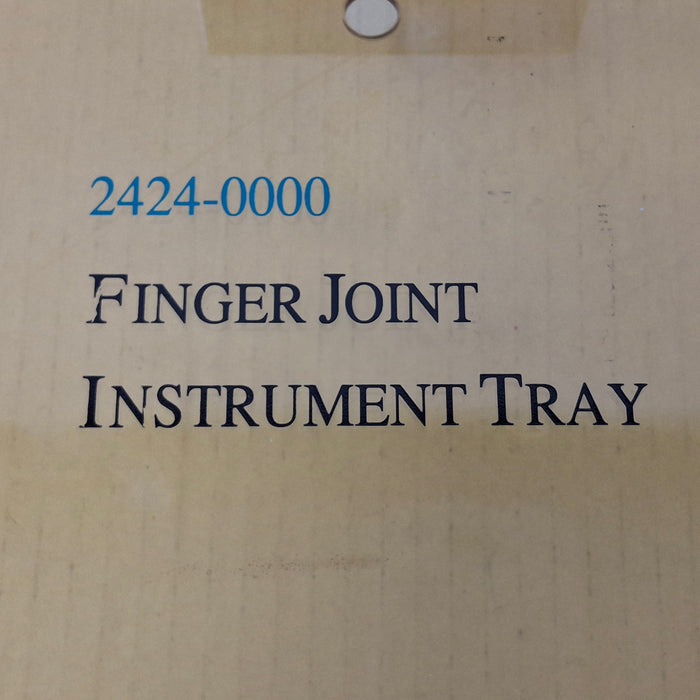 Wright Medical Technology, Inc. 2424 Finger Joint Instrument Tray