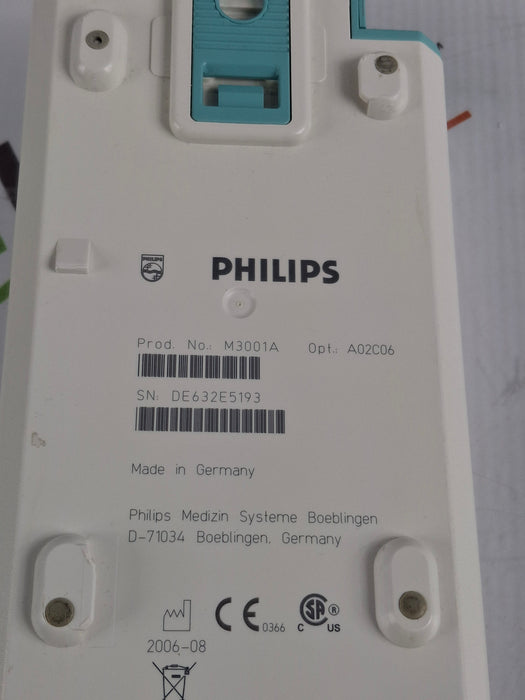 Philips M3001A-A02C06 OxiMax SpO2, NIBP, ECG, Temp, IBP MMS Module