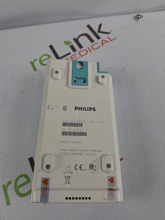 Philips M3001A-A02C06 OxiMax SpO2, NIBP, ECG, Temp, IBP MMS Module