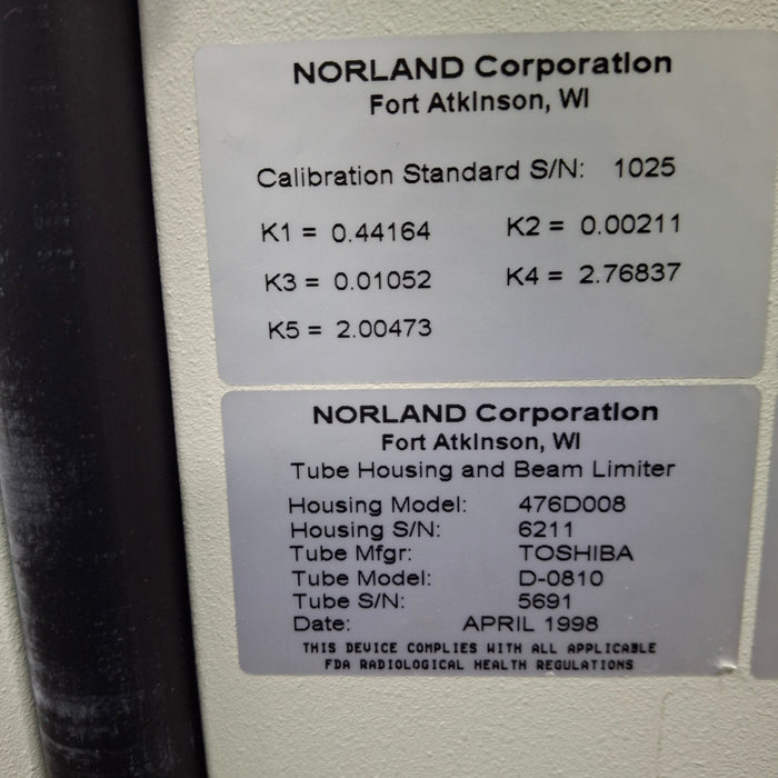 Norland Medical Systems Apollo Bone Densitometer