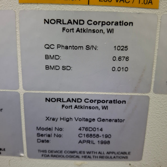 Norland Medical Systems Apollo Bone Densitometer