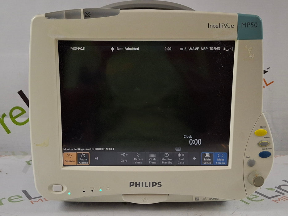 Philips IntelliVue MP50 Patient Monitor