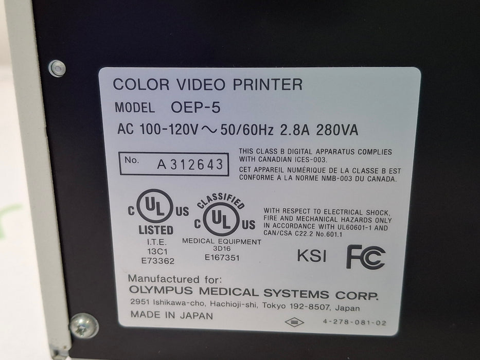 Olympus OEP-5 Color Video Printer