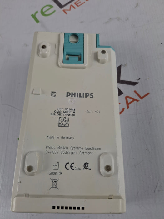 Philips M3001A-A01 Fast SpO2, NIBP, ECG MMS Module