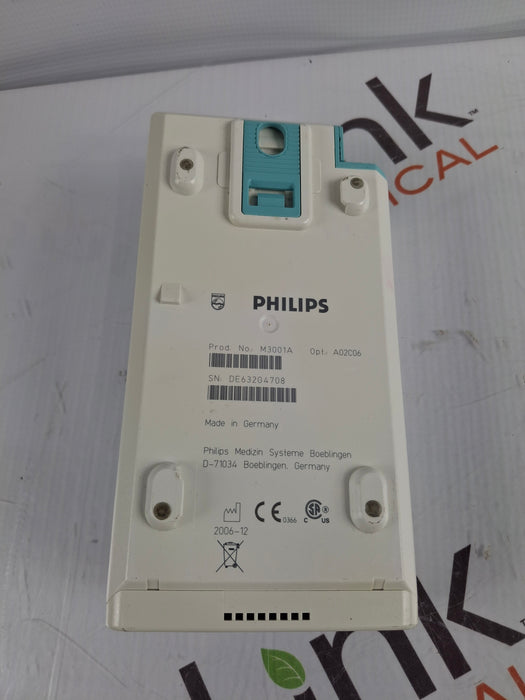 Philips M3001A-A02C06 OxiMax SpO2, NIBP, ECG, Temp, IBP MMS Module