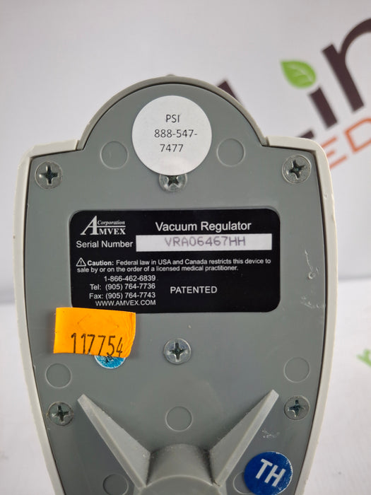 Amvex Vacuum Regulator