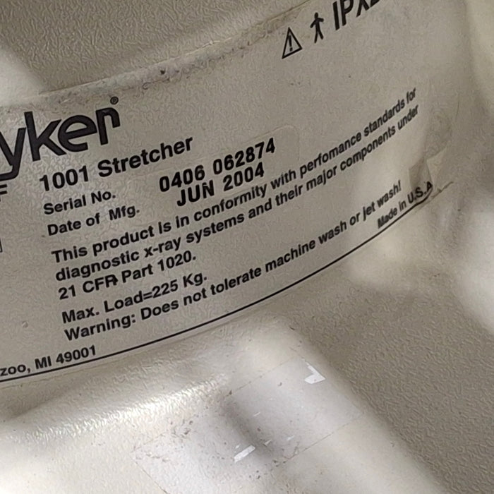 Stryker 1001 ED/PACU Stretcher