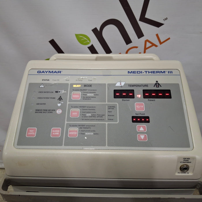 Gaymar Medi-Therm III MTA6900 Hyper/Hypothermia Machine