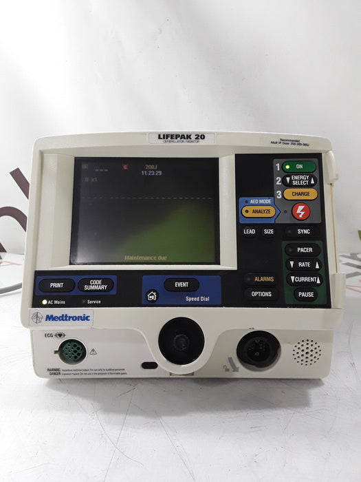 Physio-Control LifePak 20 Defibrillator