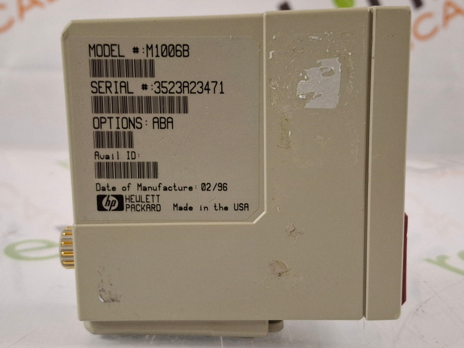 Philips M1006B Single Parameter IBP Module