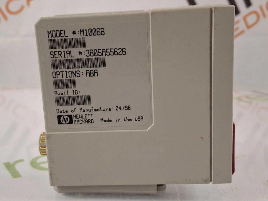 Philips M1006B Single Parameter IBP Module