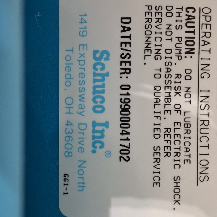 Schuco S130 Aspirator Pump