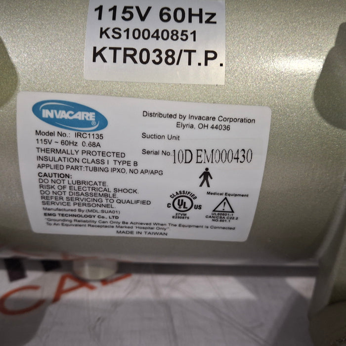 Invacare Corporation IRC1135 Aspirator Pump