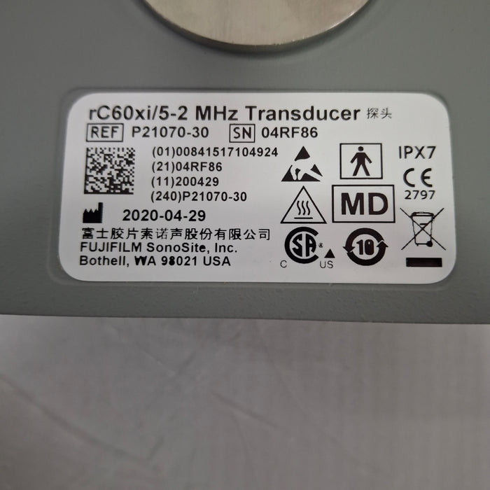 Sonosite rC60xi/5-2 MHz Curved Array Transducer