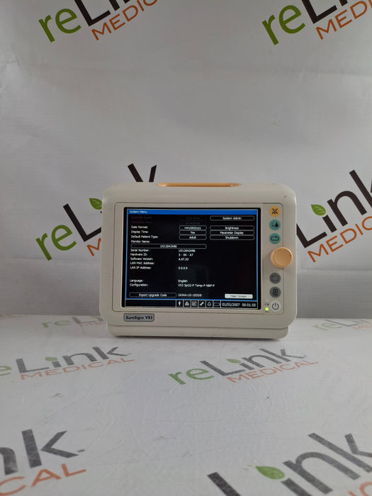 Philips Suresigns VS3 Vital Signs Monitor
