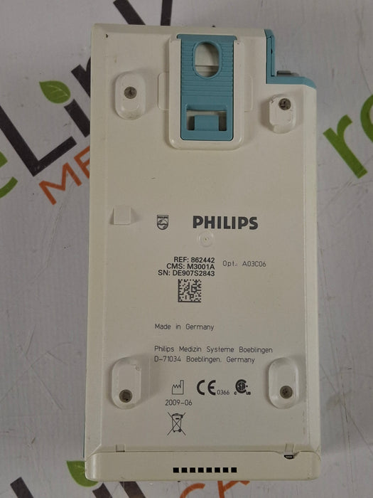 Philips M3001A-A03C06 Masimo SpO2, NIBP, ECG, Temp, IBP MMS Module
