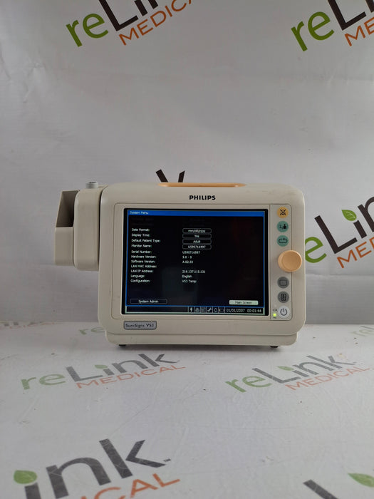 Philips Suresigns VS3 Vital Signs Monitor