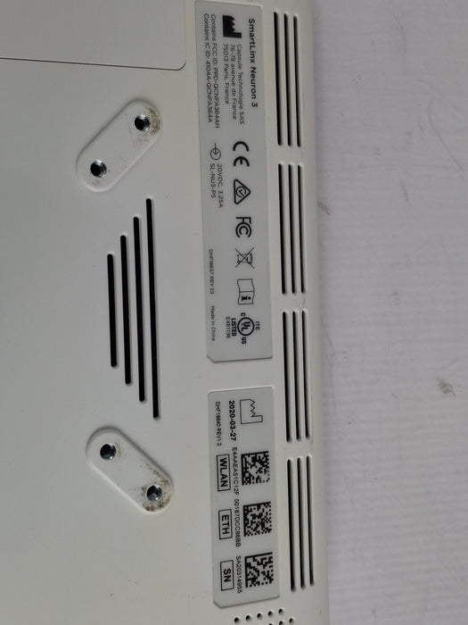 Smartlinx Inc Capsule Technologies Neuron 3 Monitor
