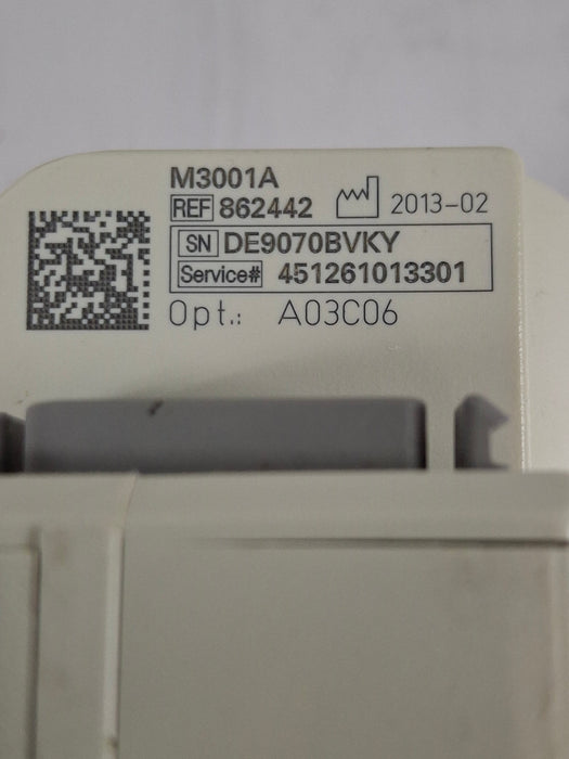 Philips M3001A-A03C06 Masimo SpO2, NIBP, ECG, Temp, IBP MMS Module