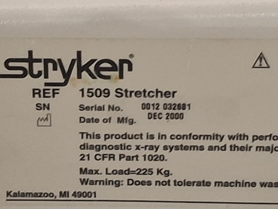 Stryker 1509 Stretcher