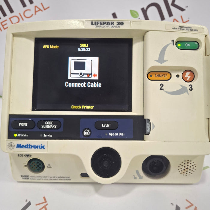 Physio-Control LifePak 20 Defibrillator