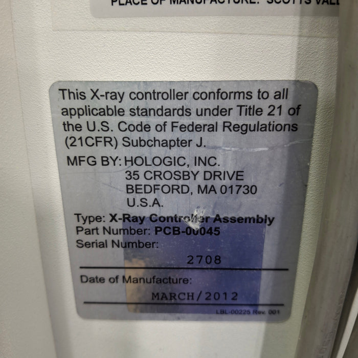 Hologic, Inc. InSight Fluoroscan C-Arm