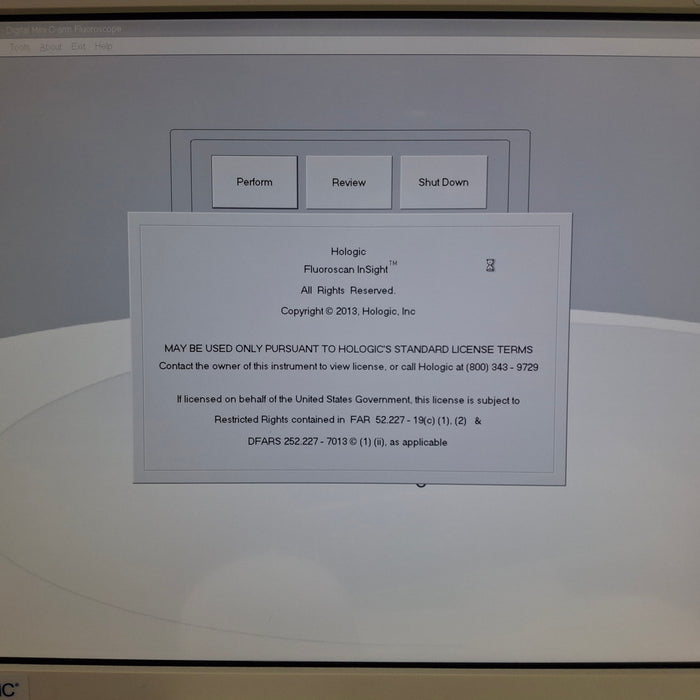 Hologic, Inc. InSight Fluoroscan C-Arm