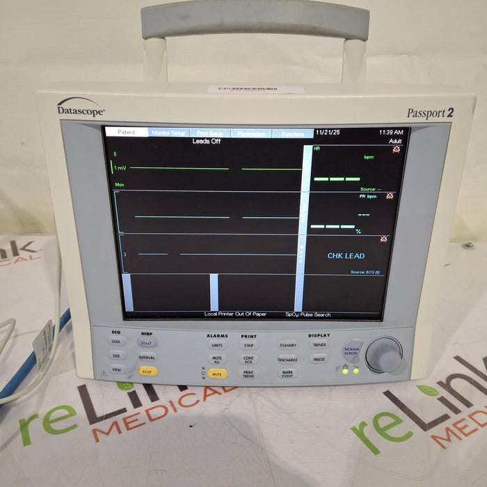 Datascope Passport 2 Patient Monitor