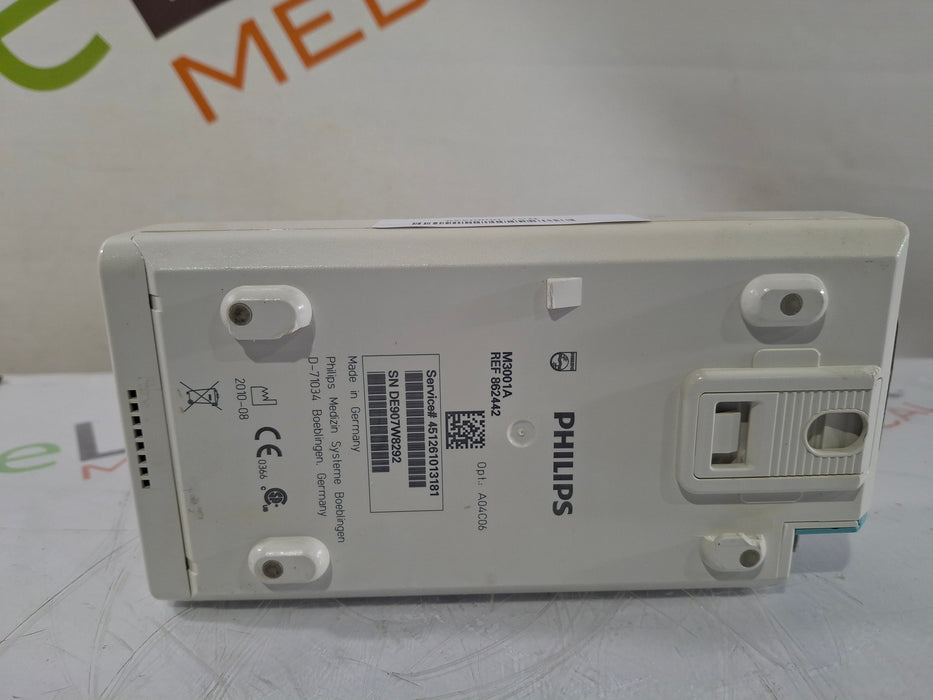 Philips M3001A-A04C06 OxiMax SpO2, NIBP, ECG, Temp, IBP MMS Module